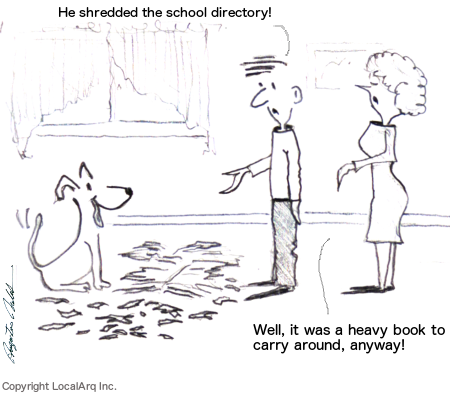 Did your dog eat up your school directory?